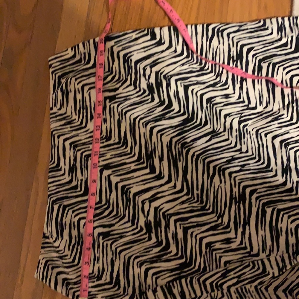 Anne Klein Zebra Plus Size print skirt - Picture 7 of 8